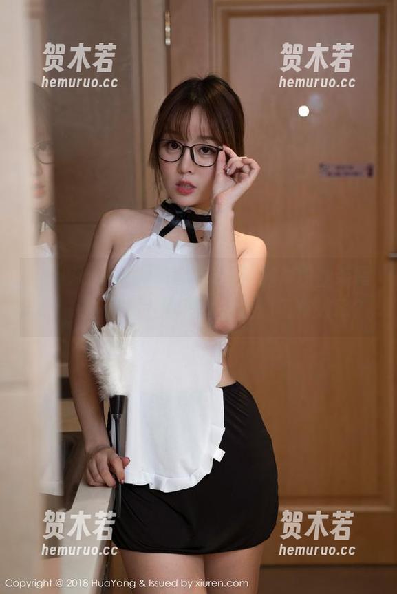 HuaYang花漾 - Cris_卓娅祺职业装写真：一张高清，能否提升我的工作效率？