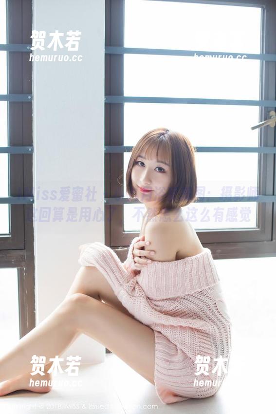 IMiss爱蜜社 - 小九月浴室美图：摄影师这回算是用心了，不然怎么这么有感觉