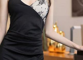 Xiuren秀人网 - 王乔恩Abby黑色优雅：原图和图包，让你直呼太好看！