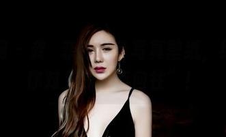 果团网 - 龚玥菲的黑色写真壁纸，绝对让你对“黑色有向往”！