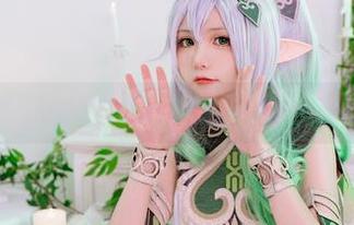 重口味的选择：爆机少女喵小吉奶牛套图原图，心跳加速的瞬间
