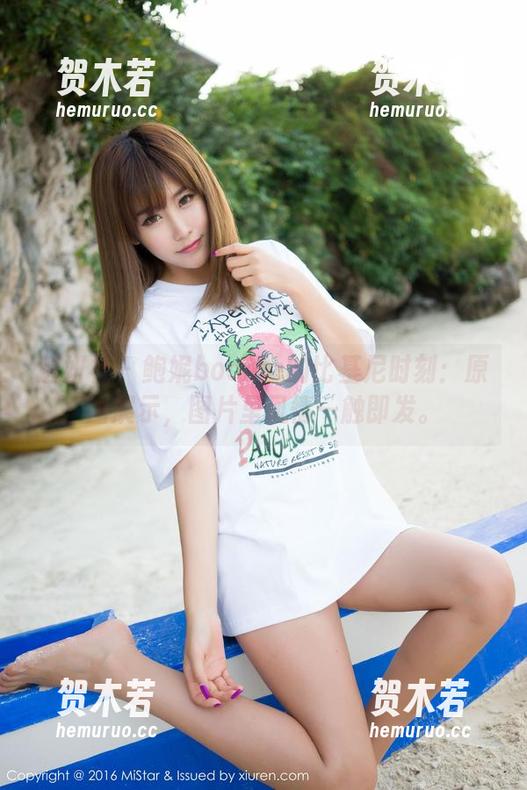 魅妍社-鲍妮boonie 魅妍社 - 鲍妮boonie的比基尼时刻:原图展示,图片里风情一触即发。